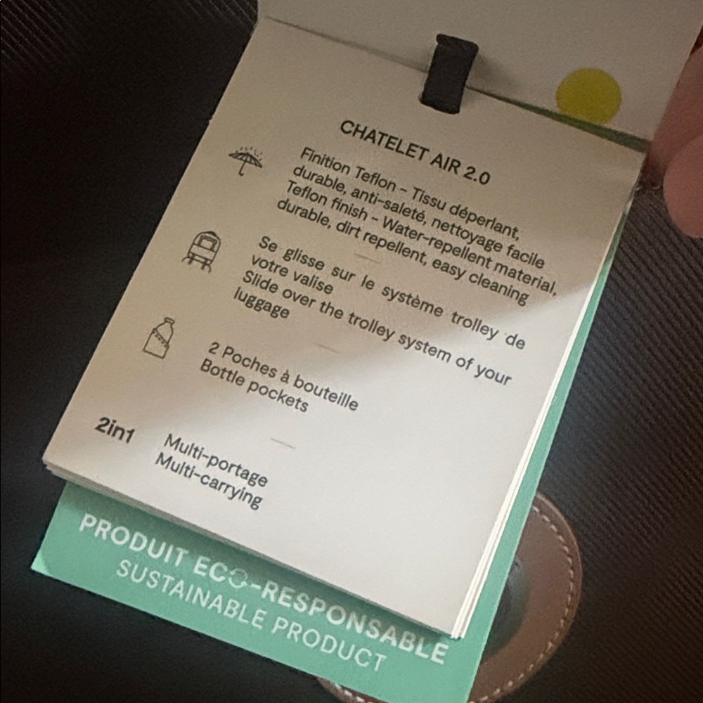 NWT Delsey Paris Chatelet Air 2.0 totepack (backpack) - Picture 12 of 12